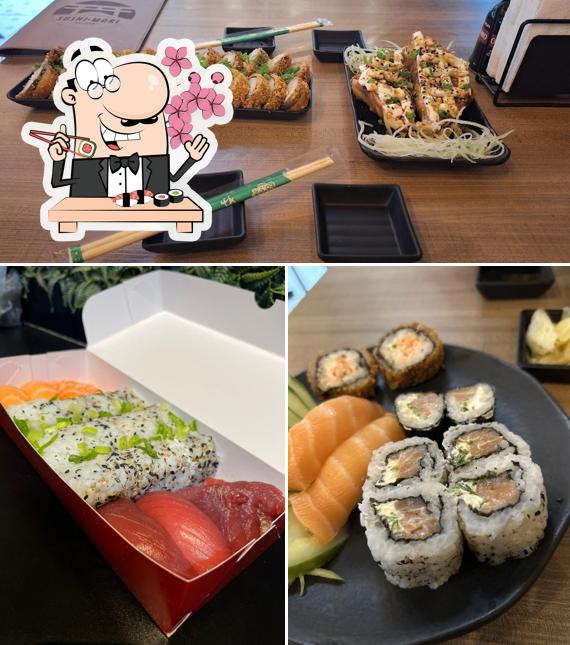 Presenteie-se com sushi no Sushi Mori