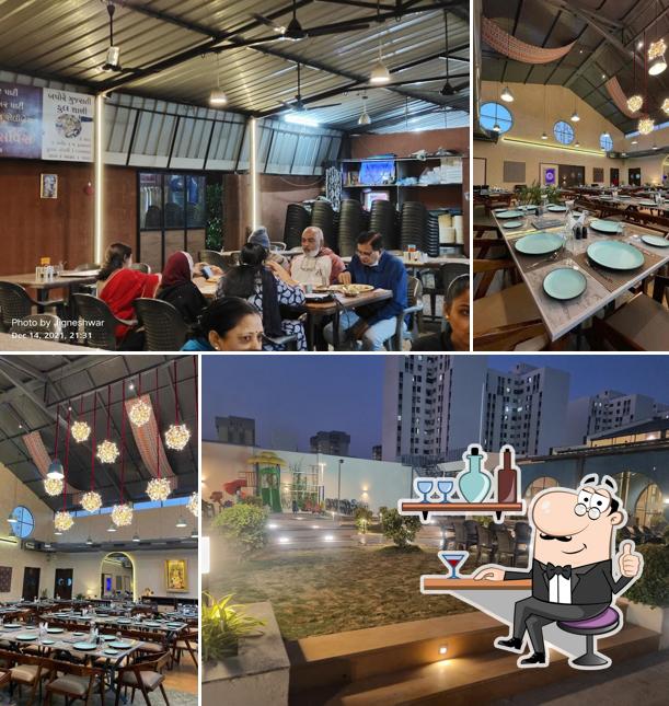 The interior of Kathiyawadi Jalsa