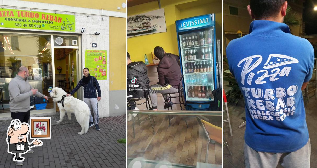 Dai un'occhiata agli interni di Pizza Turbo Kebab