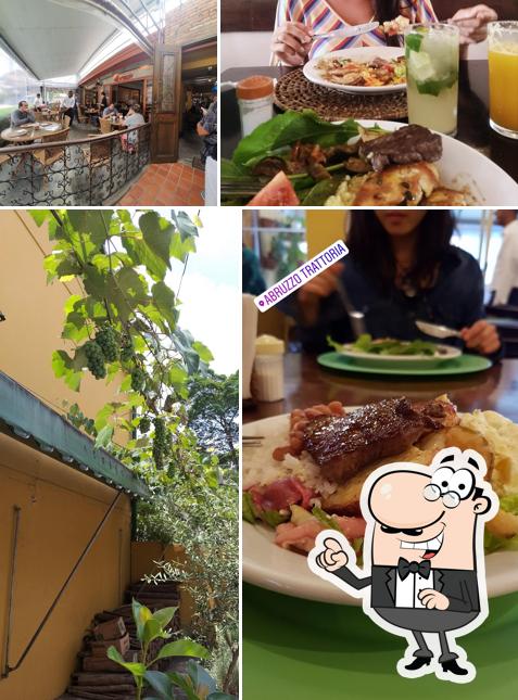 Desfrute da vista do exterior Abruzzo Trattoria