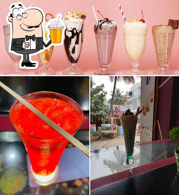 Enjoy a beverage at Cheer Up's