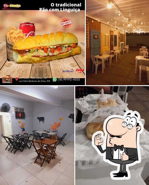 Look at this pic of Pão com Linguiça & Burger