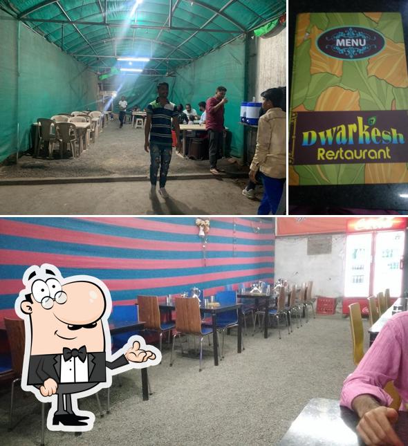 The interior of DWARKESH CHINESE & PUNJABI