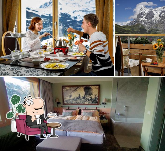 Siediti a un tavolo di Eiger Guesthouse