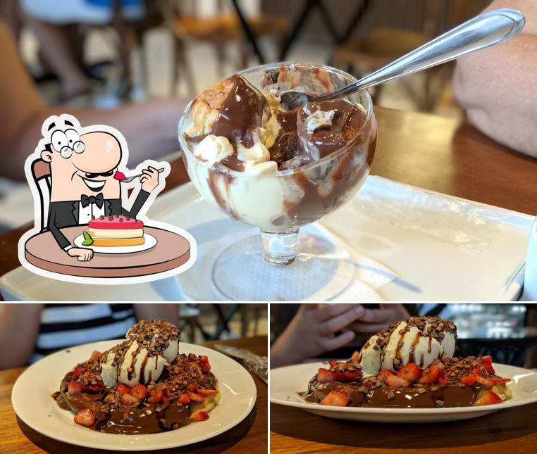 Venha experimentar as opções doces