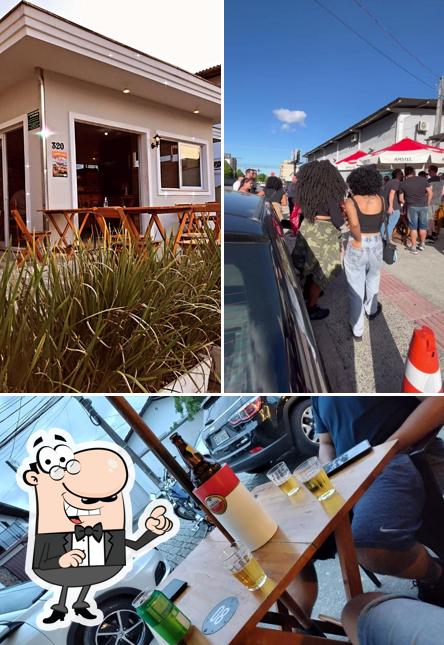 O exterior do Bar do Nelson