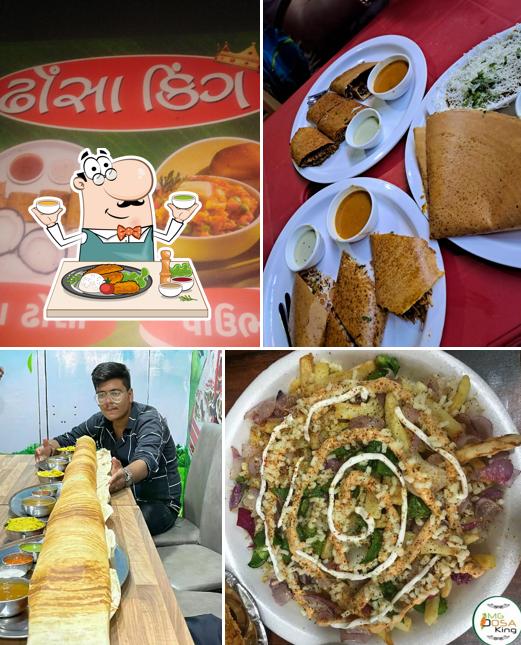 Food at Dosa King-The Evening Point & Havmor Ice Cream