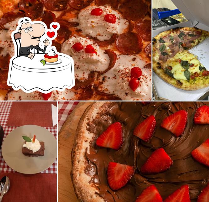 Pizza Holic oferece uma variedade de pratos doces