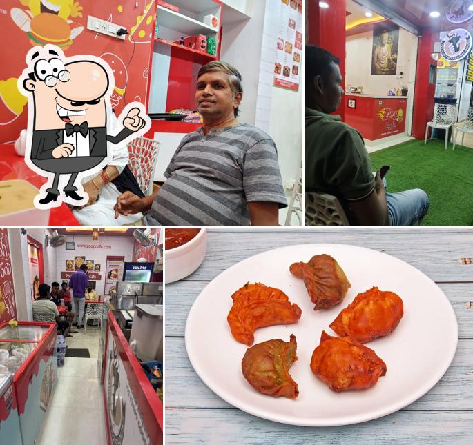 The interior of Zoop Cafe