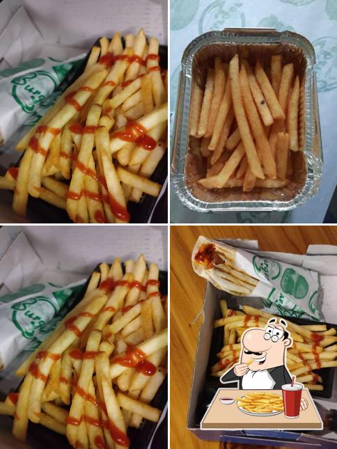Order French-fried potatoes at Burger G