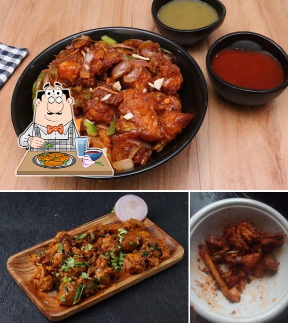 Chicken wings at Suvas Restaurant