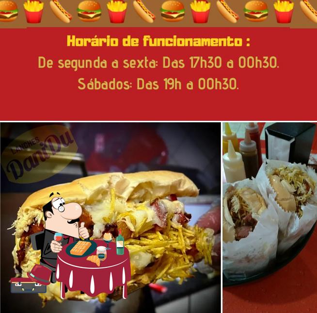 Não esqueça de pedir uma sobremesa no Lanches Dani Du