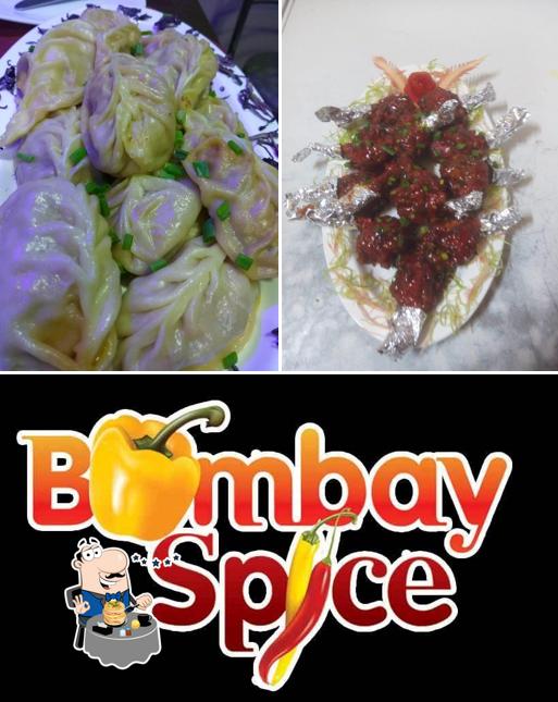 Food at Bombay Spice