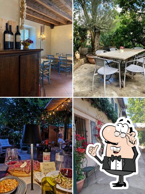 Gli interni di Alla Bettola Fiorentina