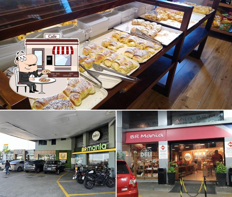 A imagem do Deli Golden Green’s exterior e comida