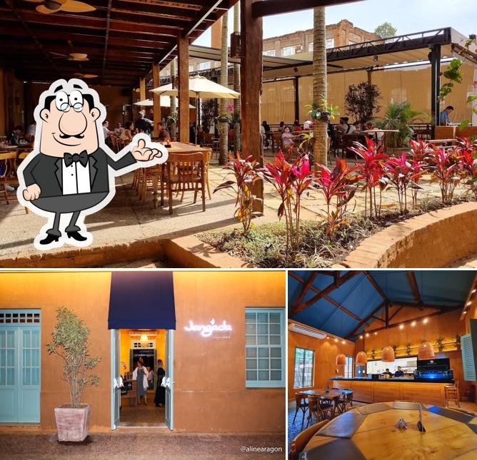 O interior do Restaurante Jangada Concept U.M.A