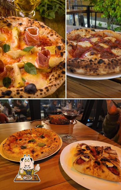 No Qüi Si Mangia Bene - Mercês, você pode provar pizza