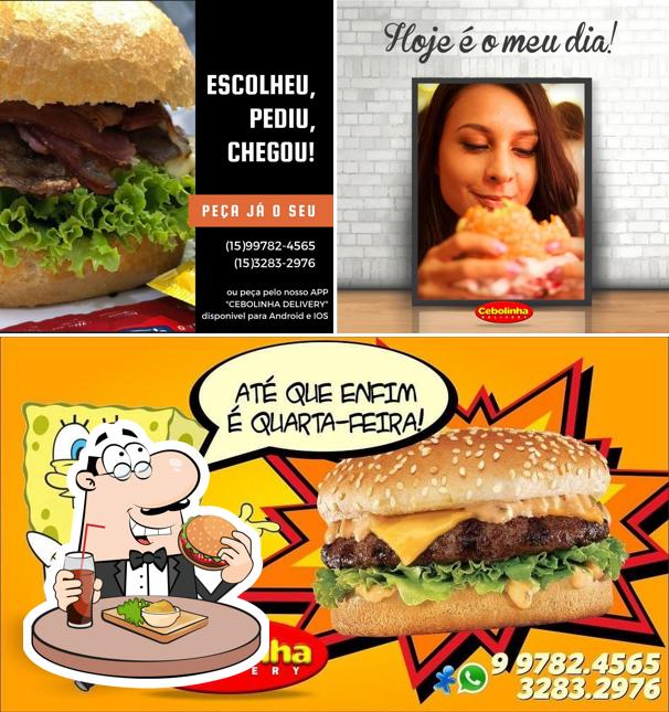 Hambúrguer em CEBOLINHA DELIVERY