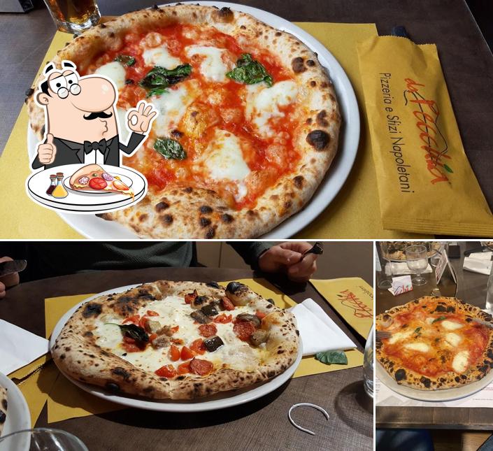 A Da Pecchia Pizza e Sfizi Napoletani, puoi prenderti una bella pizza