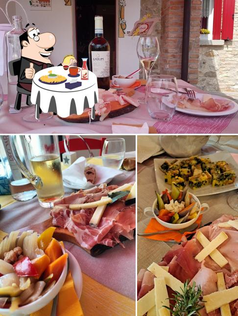 Piatto di formaggi al Country House Locanda Bel Fiore