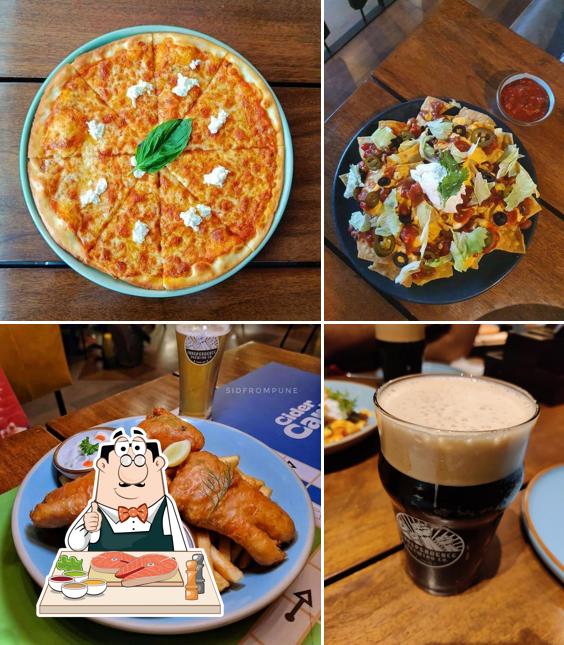 Fish and chips at Independence Brewing Company - Balewadi High Street