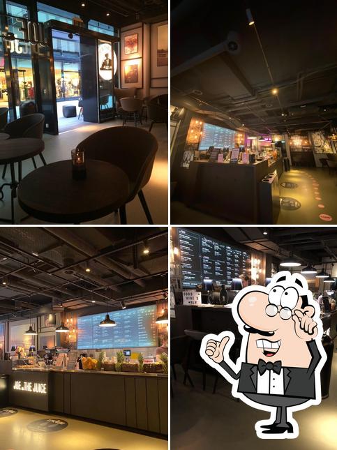 Gli interni di JOE & THE JUICE