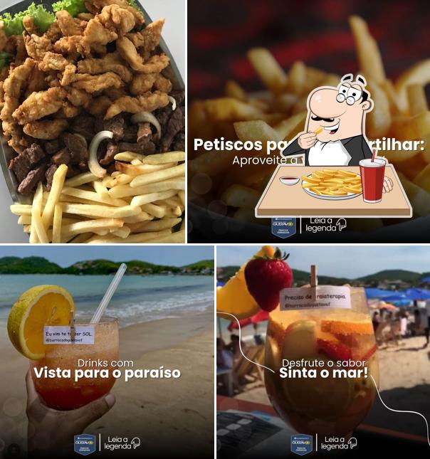 Batata frita em Barraca Do Gustavo