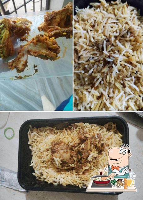 Fried rice at Simhapuri Dhaba