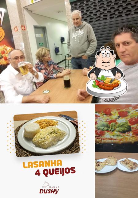 Entre diversos coisas, comida e interior podem ser encontrados no Mamma Dushy