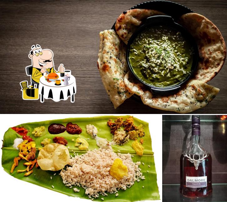 The restaurant's food and beer