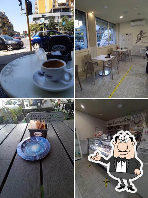 Dai un'occhiata agli interni di Zenit Bar Gelateria Crema E Cioccolato