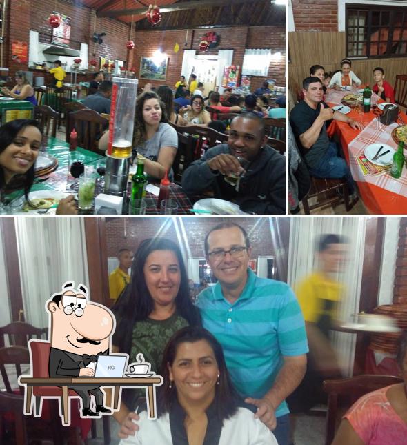 O interior do Papi & Adore