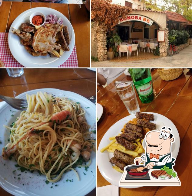 Prova i piatti di carne a Konoba 85