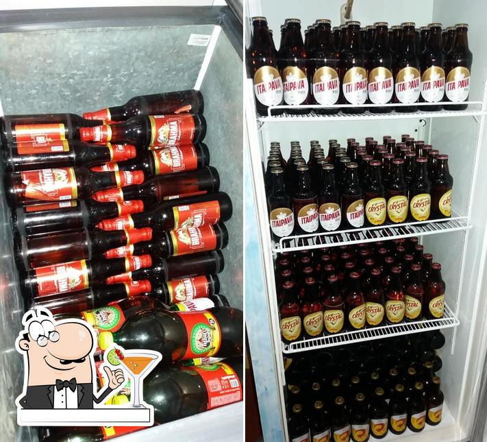 Prove uma bebida do menu