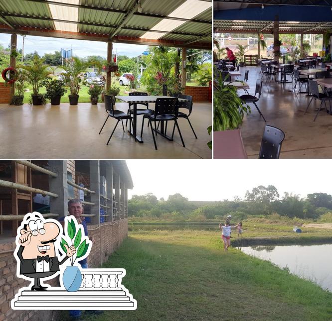 Desfrute da vista do exterior RESTAURANTE E PESQUEIRO DO HENRIQUE