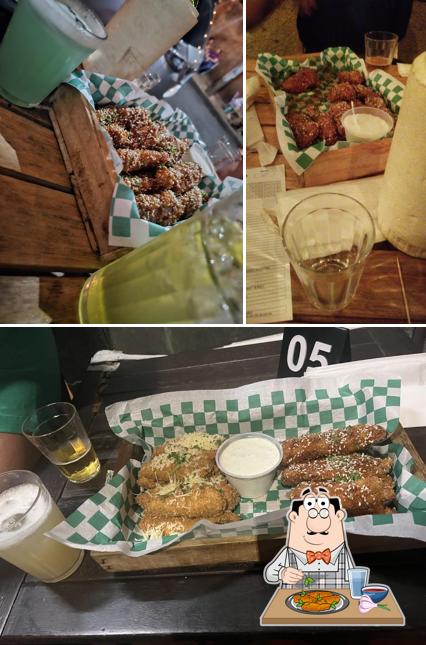 Asas de frango em Bar da Mata