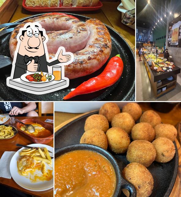 Platos en Arena Restaurante e Choperia