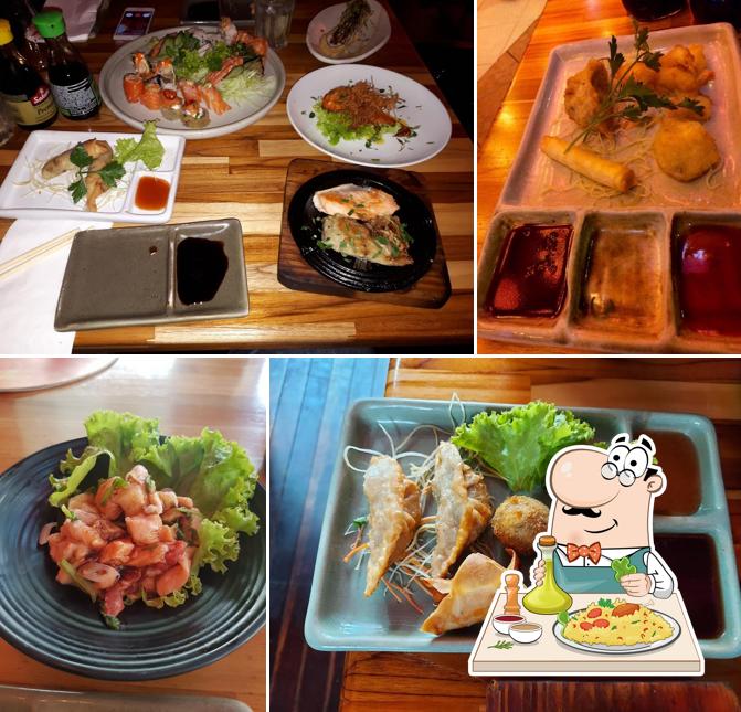 Platos en Kiichi - Restaurante Japonês - Jardins