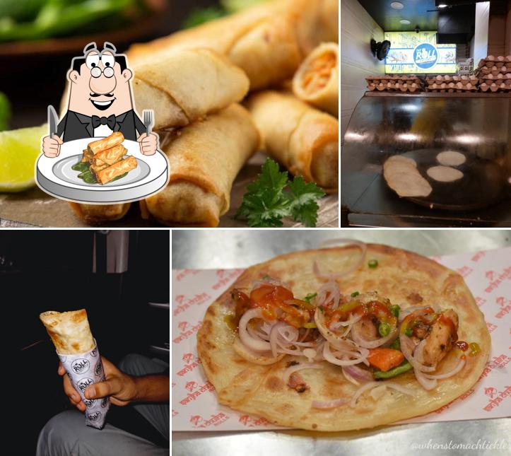 Spring rolls at The Roll Factory by Sanjha Chulha