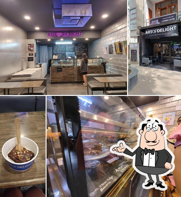 The interior of ART OF DELIGHT