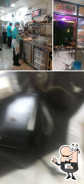 The interior of DELHI 6 FOODS