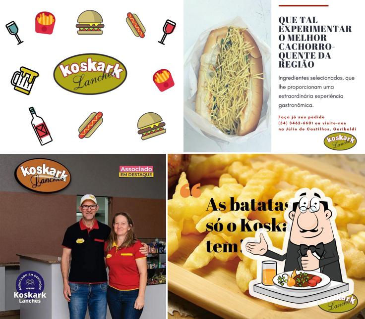 Platos en Koskark Lanches