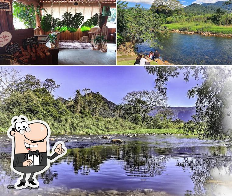 O exterior do Restaurante Sítio Aguinelo