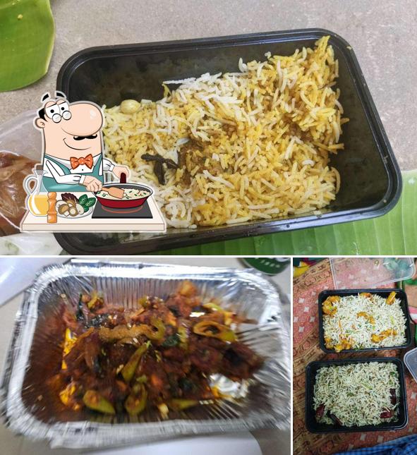 Fried rice at Simhapuri Dhaba