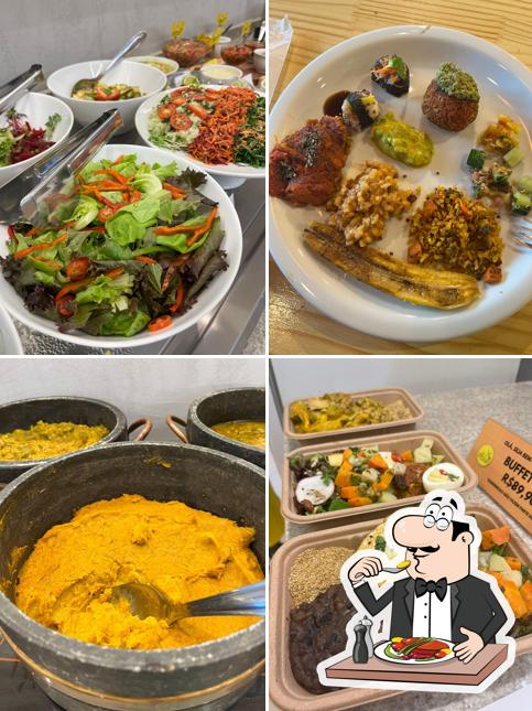 Comida em Organi Bistrô Natural