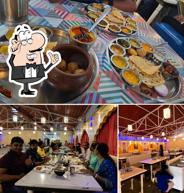 The interior of Pakwan Food Tradition Veg Restaurant