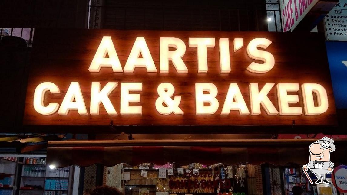 The exterior of Aarti's cake & baked