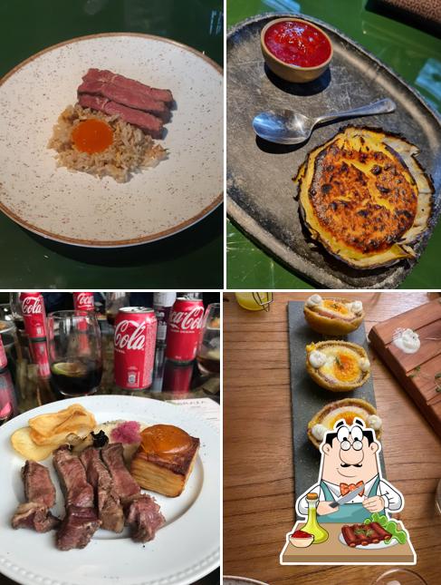 Peça refeições de carne no BRAZA Gastronomia