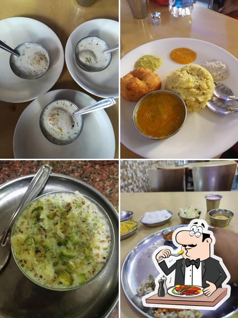 Food at Sri Saravana Bhavan