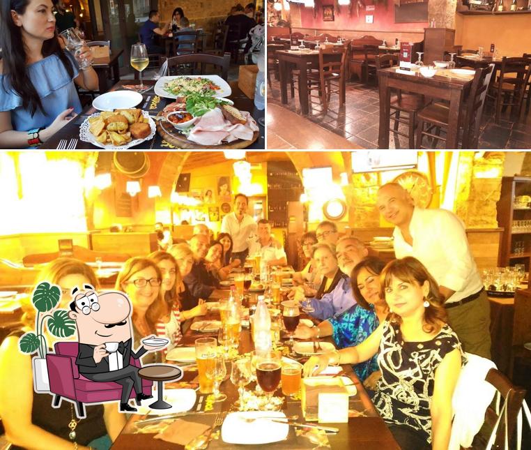 Gli interni di La Braceria